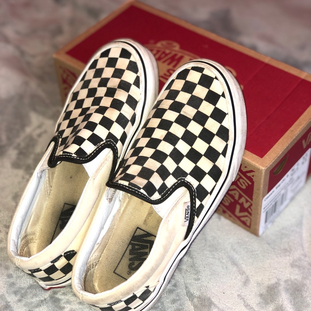 Checkered Vans